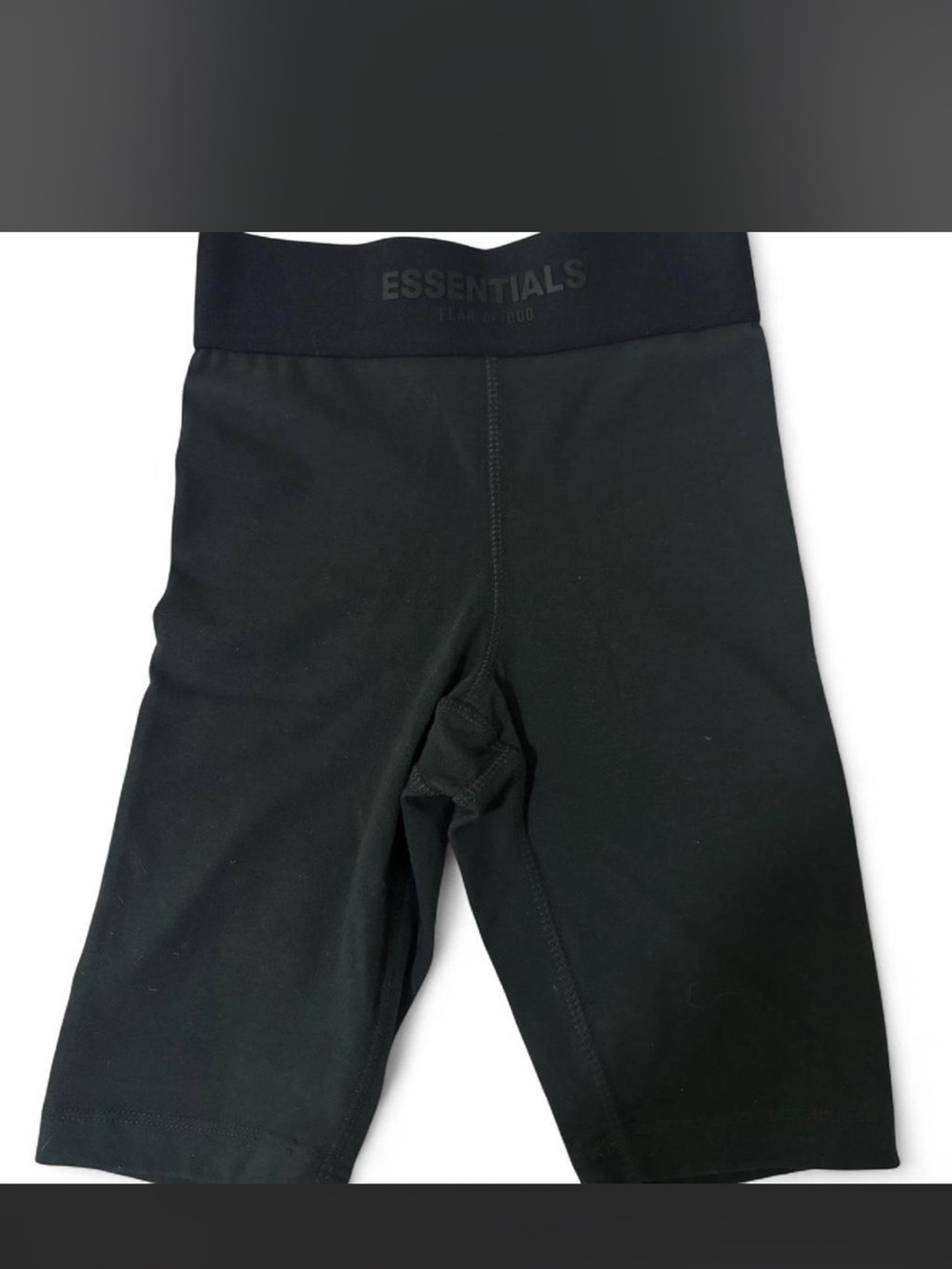 ESSENTIALS Fear of God Black Biker Athletic Shorts Women’s Small